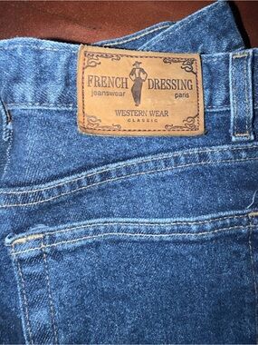 Vintage women’s French Dressing jeans